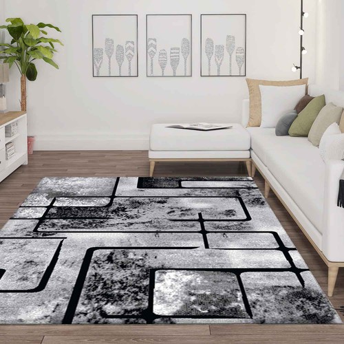 Tapis gris salon poils - salon, À