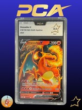 Carte gradée PCA9,5 Dracaufeu V 018/159 - EB12.5 - Zénith supreme - FR