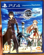 SWORD ART ONLINE HOLLOW REALIZATION COMPLET BOÎTE NOTICE SONY PS4 VERSION FR CIB