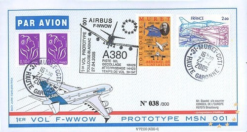 A380 4t2 2005 pli france - a380-4t2, :