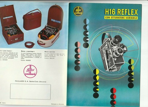 Bolex paillaed h16 reflex - h16,