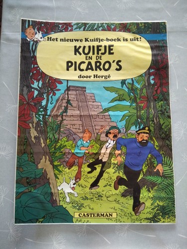 Affiche originale casterman - originale,