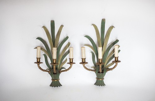Paire appliques maison - d'appliques,