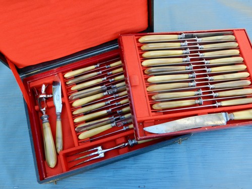 Coffret ancien couteaux - coffret, de