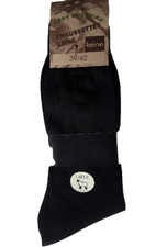 G.T.I. Lot 3 paires de chaussettes homme Laine chaudes sans couture Noir.