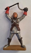 Starlux - Série Moyen Age - Piéton homme d'arme avec fléau - réf. 6016