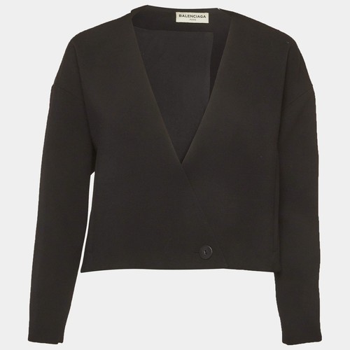 Veste courte oversize laine - veste,