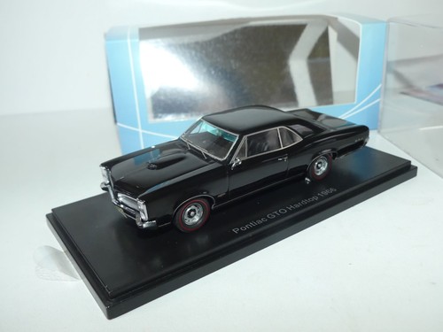 Pontiac gto hardtop 1966 noir - hardtop,