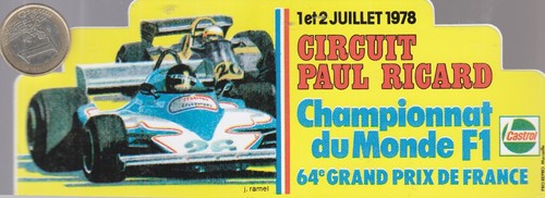 Autocollant l450 formule 1 - autocollant., l450.