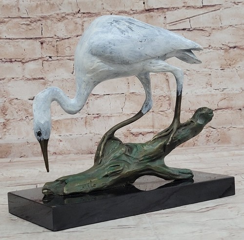 Cuissardes oiseau statue egret - oiseau,