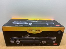 SUNSTAR 1959 DODGE CUSTOM ROYAL LANCER OPEN CONVERTIBLE 1/18 EN BOITE gé F4