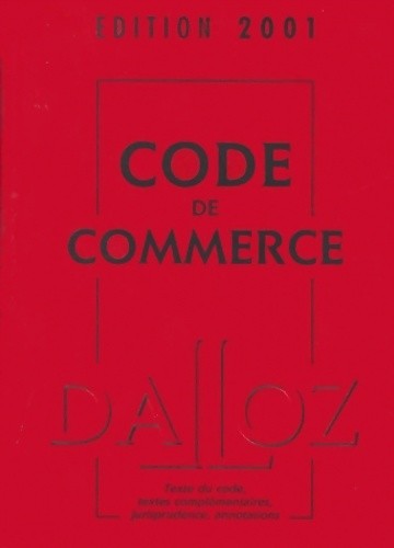 Code commerce 2001 - code,
