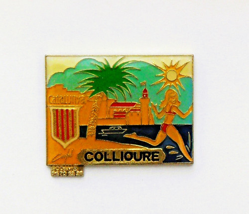 Pin collioure - pin's,