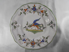 ( 742 ) TRES BELLE ASSIETTE EN FAIENCE DE MARTRES TOLOSANE