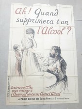 Rare affiche bar alcool
