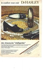 PUBLICITE   1970  DR HASLEY chaussures confort tout cuir