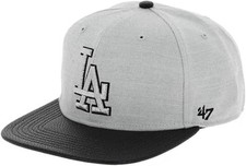 Casquette MLB Los Angeles Dodgers LA Capitaine Gris 888442907978