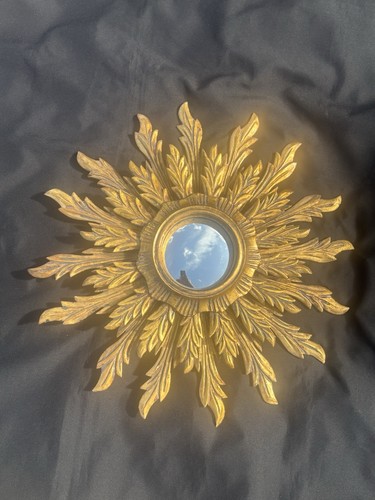 Miroir soleil bois - soleil, no