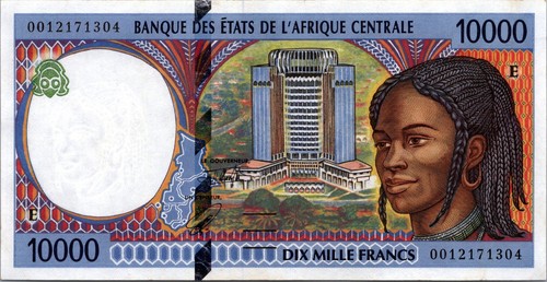 Central african states 000 - african, 10,000