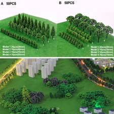 50PCS Arbres Miniatures
