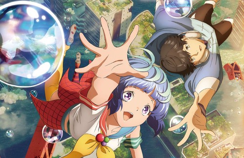 Bubble hibiki anime playmat - bubble,