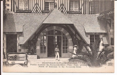 Cpa deauville plage - cpa,