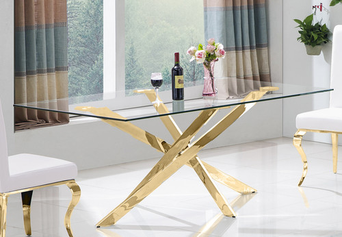 Design table manger - design, inox