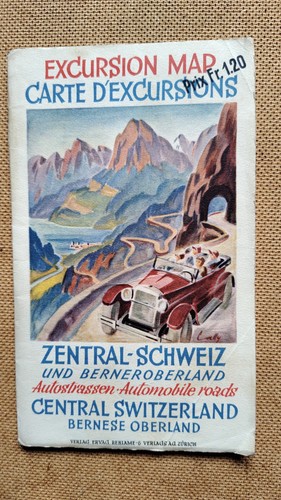 Brochure suisse schweiz carte - brochure,
