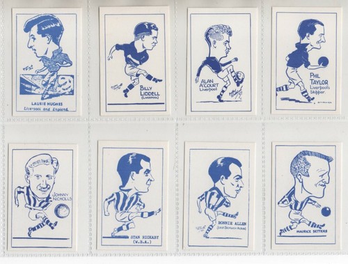 Football caricature card - caricature, card-