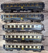 LOT TRAIN ELECTRIQUE HO WAGON LITS PULLMAN AMENAGÉ TRANSPORT EXPRESS EUROPE LIMA