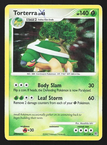 Torterra diamond and pearl - torterra,