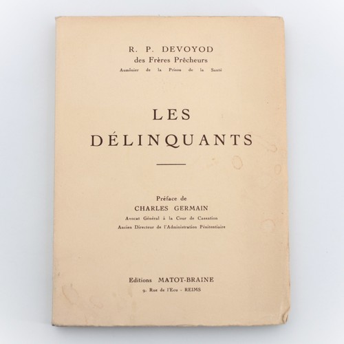 Les délinquants p - r.,