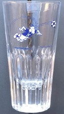 Verre footballeur bouillon - footballeur,