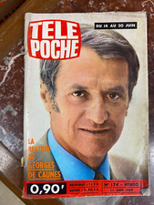 REVUE LIVRE TÉLÉ POCHE 1969 N° 174 GEORGES DE CAUNES