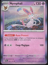 Carte Pokémon Nymphali 040/131 Holo   Évolutions Prismatiques Français