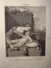 FGH 038 Burin XIXe LA VIERGE