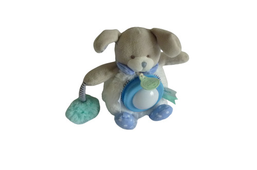 Doudou peluche veilleuse chien