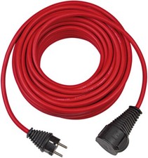 1167950 Rallonge électrique en néoprène 10 m Rouge IP44 10m