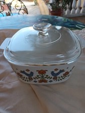 Casserole avec couvercle transparent PYREX Motif Ferme
