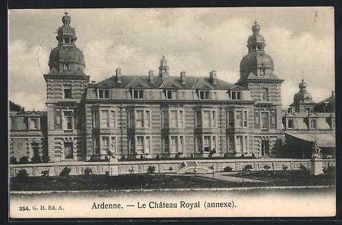 Cpa houyet château royal - cpa,