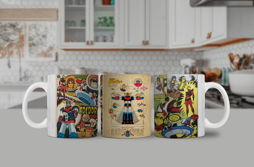 Mug goldorak anciens - goldorak,, mangas
