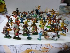 GROS LOT FIGURINES FARWEST CYRNOS, ACEDO, BRITAINS OU AUTRES   COMME STARLUX