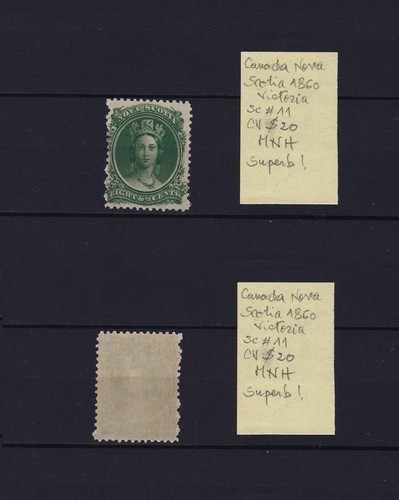B697 canada nova - nova, 1860