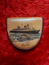 ANCIEN PORTE MONNAIES CUIR