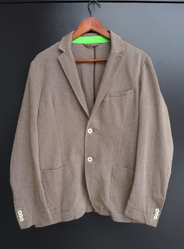 Veste blazer lin coton - en,