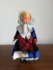 Poupée folklorique régionale Westphalie Dellbrück celluloïd doll vintage