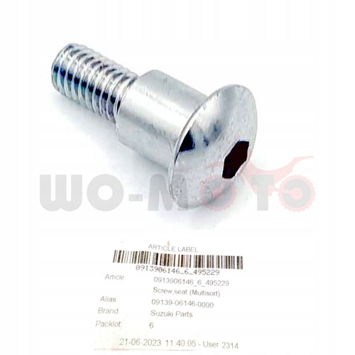 Vis m6x16 pour - vzr, gsx