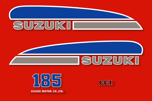 Suzuki 185 rouge - ts,