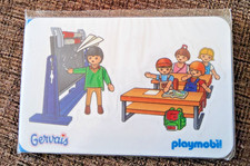 Autocollant sticker playmobil Ecole enfants  adesivo aufkleber pegatina vintage