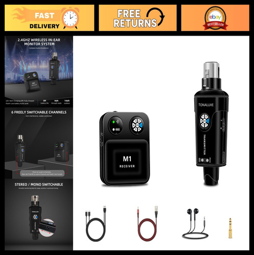 Wireless ear monitor - in-ear,